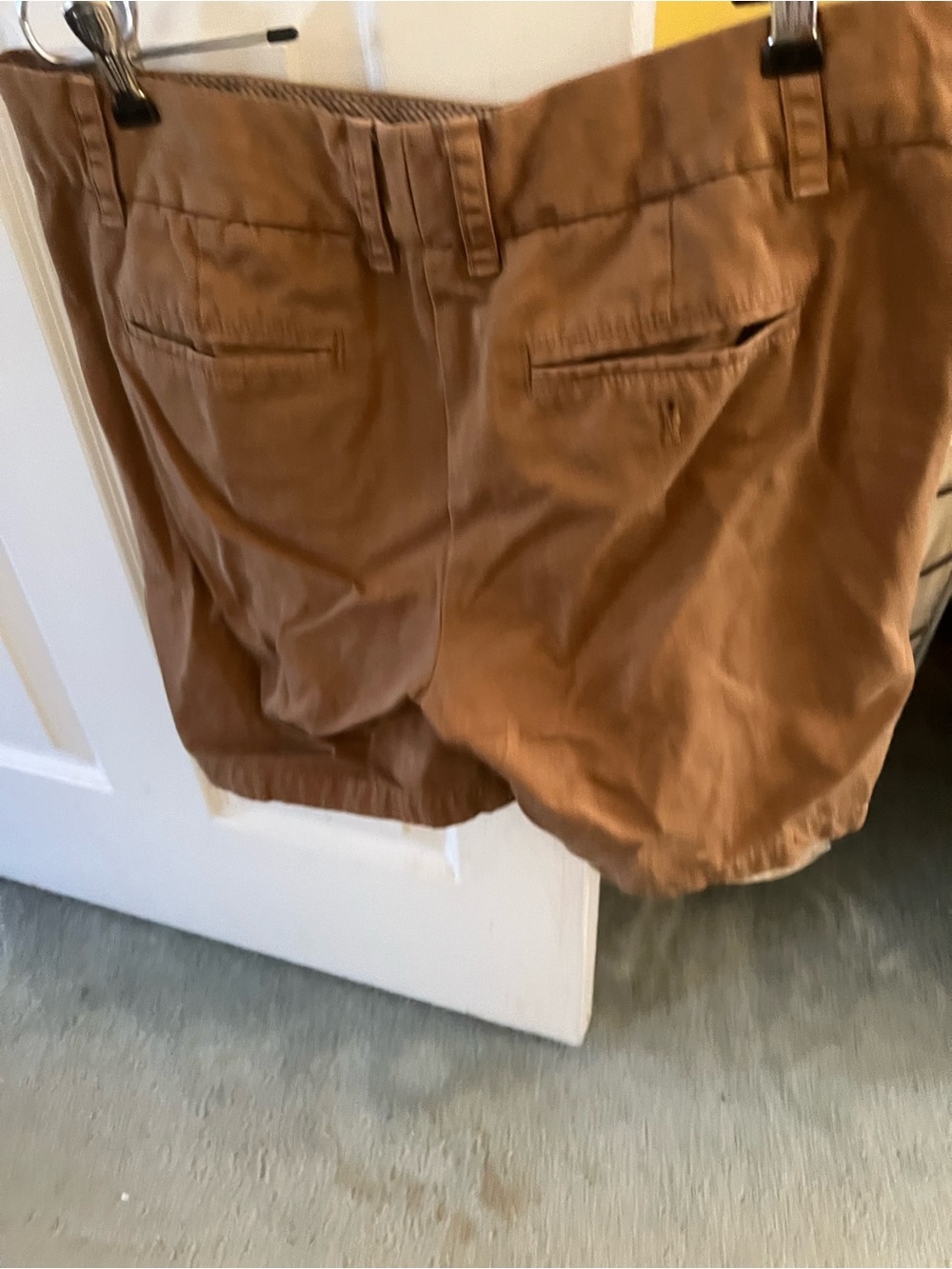 J. Crew Brown Tan Cotton Bermuda Shorts